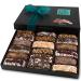 Biscotti Cookies Gift Basket | Gourmet Holiday Chocolate Food | Unique Gift Idea For Him or Her, Birthday, Anniversary, Corporate Tray | Snacks for Men, Women - Oh! Nuts Chocolate Covered Biscotti 18 Piece Assortment