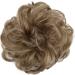 CAISHA by PRETTYSHOP Dark Blonde Messy Scrunchie Bun Hairpiece | Heat-Resistant Synthetic Fibres - Buy Online on GoSupps.com