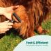 RUBOLD Dematting Tool for Dogs - Pet Safe Comb for Matted Hair - Undercoat Grooming Rake for Medium to Long Hair Pets - Buy Online on GoSupps.com