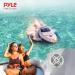 Pyle PLMR652W 6.5 Inch Marine Speakers (Pair) - 2-Way IP-X4 Waterproof, 600 Watt Power, Low Profile Design - White - Buy Online on GoSupps.com