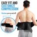 Lumbar Support Back Brace for Plus Size Men and Women (50-70) - Improve Posture and Relieve Pain - Buy Online on GoSupps.com