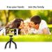 UBeesize Phone Tripod with Wireless Remote and Universal Clip - Portable and Adjustable Camera Stand Holder for Cellphones and Sports Cameras (Black/Grey) - Buy Online on GoSupps.com