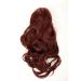 WIG ME UP 90607-35 Half Wig Hairpiece - Classy Long Wavy Braided Headband in Rust Brown - Wild Wetlook Style for International Shipping - Buy Online on GoSupps.com