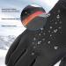 SUKEN GOODS Touchscreen Gloves for Men & Women | Waterproof Cycling & Running Gloves | Black Sports Gloves - Buy Online on GoSupps.com