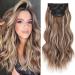 Xtrend 20Inch Bleach Blonde Mix Brown hair extensions Clip in Hair Extensions Synthetic Hair pieces for Women - Buy Online on GoSupps.com