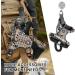 NESTROD Medium Dog Harness - Checkered Beige Anti-Drawing Safety Belt for Dogs - Size M (Neck 33-43cm Chest 43-64cm) - Buy Online on GoSupps.com