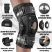 NEENCA Adjustable Knee Bandage - Relieve Joint Pain Arthritis & Support with Hinge & Stabilizers - XL Size - Buy Online on GoSupps.com
