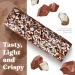 Simply Protein - Chocolate Coconut Crispy Bars - Plant Based Protein Bars - Low Carb Low Sugar High Fibre - 12g Protein 2g Sugar 7g Fibre - Vegan Gluten Free Non GMO Kosher - 4 Bars Chocolate Coconut 4 Count (Pack of 1) - Buy Online on GoSupps.com