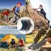 InnoTree Men's Merino Wool Hiking Socks 3 Pack - Full Cushioned Moisture-Wicking Micro Crew Socks - Buy Online on GoSupps.com