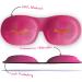 Smug Sleep Mask for Men & Women | 100% Darkening | 3D Design | Fits Extended Eyelashes | Velcro Fastener | Wink Pink - Buy Online on GoSupps.com