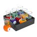 Billiards Pool Ball Shot Glasses, Set of 9 - Fairly Odd Novelties - Fun Sports Bar Drinking Gift Pack, Multicolor,1 ounce