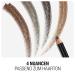 Manhattan Brow'tstic Professional Eyebrow Pencil FB. 004 Black Brown - 1.4g with Integrated Brush | Perfect Eyebrows for All Skin Types - Buy Online on GoSupps.com