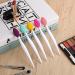 WLLHYF 5 Pcs Double-Sided Silicone Lip Scrub Brush Set for Men and Women - Exfoliating Tool for Lightening Dark Lips and Enhancing Lip Appearance - Buy Online on GoSupps.com