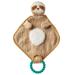 Mary Meyer Knitted Nursery Lovey with Silicone Teether  10-Inches  Sloth