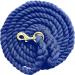Majestic Ally Pack of 2 Cotton Lead Ropes for Horses & Livestock - 10ft x 5/8in, Royal Blue - Buy Online on GoSupps.com