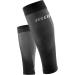 CEP Men's Ultralight Calf Sleeves - Breathable Compression Socks (Black/Grey Size L) for Enhanced Performance - Buy Online on GoSupps.com