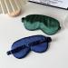 ECHOLLY Silk Sleep Eye Mask with Ear Plugs - Green Blackish Green | Comfortable Light Blocking Eye Mask for Men and Women | Ideal for Sleeping and Traveling - Buy Online on GoSupps.com