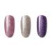 Buy Bluesky Dazzling Platinum Gel Trio Set - Purple & Gold Glitter 10ml | UV/LED Nail Art Gel | International Shipping Available - Buy Online on GoSupps.com