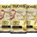 Syoss Oleo Intense Oil Coloration 10-50 Light Ash Blond Level 3 (115 ml) permanent hair color with nourishing oil coloring without ammonia light ash blonde