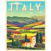 Kraftistry Paint by Number Italy - DIY Paint by Numbers for Adults with Framed Canvas - Adults' Paint-by-Number Kits - DIY 12x16 Adult Paint by Number Kits on Canvas