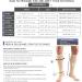 Truform 20-30 mmHg Aloe Infused Knee High Compression Stockings - Open Toe Black 2X-Large - Medical Quality for Comfort & Support - Buy Online on GoSupps.com