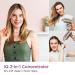 Shark HD112BRN HyperAIR Hair Blow Dryer with IQ 2-in-1 Concentrator - Fast-Drying, Rotatable Hot Air Brush, Ionic Technology - No Heat Damage - Auto Presets and Styling Attachments - Stone Concentrator & Brush - Buy Online on GoSupps.com