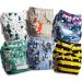 Littles and Bloomz FLP2-0605 Diaper Reusable Standard Popper 6 Diapers