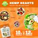 Manitoba Harvest Hemp Yeah! Org Protein Blend-Chocolate 454g & Hemp Hearts 454g - Buy Online on GoSupps.com