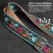 Purse Strap-2"Crazy Horse Leather Wide Shoulder Strap Adjustable Replacement Jacquard Embroidery Crossbody Bag Straps Retro Floral - Buy Online on GoSupps.com