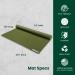 JadeYoga Voyager Yoga Mat - Lightweight Natural Rubber Portable Fitness Mat - Olive Green - Non-Slip for Home or Gym - Buy Online on GoSupps.com