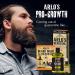 Arlo's Pro-Growth 2-in-1 Beard Wash & Conditioner - Vanilla Sandalwood & Menthol - 12 oz | International Shipping Available - Buy Online on GoSupps.com