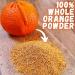 Pure Dried Orange Peel Powder - Coarse Fruit Zest for Cooking & Baking | Perfect for Turkish Tea, Cheesecakes & Smoothies - Buy Online on GoSupps.com