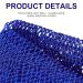 2 Pieces African Exfoliating Net Bath Sponge - Long Back Scrubber for Smooth Skin | Daily Use & Stocking Stuffer (Blue Black - Buy Online on GoSupps.com