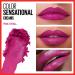 Maybelline Color Sensational Lipstick - Pink Thrill, Cream Finish, Hydrating Nude Lip Color - 0.15 oz - Buy Online on GoSupps.com