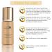 24k Gold Eye Serum with Hyaluronic Acid & Vitamins A C E - Potent Formula for Delicate Eye Skin - Buy Online on GoSupps.com