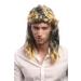 Shop Wig Me Up AD-017 P103T35 - 80s Mullet Wig for Men & Women | Carnival Costume Black & Blond Curled Styles - Buy Online on GoSupps.com