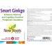 New Roots Herbal - Smart Ginkgo - 60 capsules - Cognitive Function and Memory - Buy Online on GoSupps.com