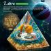 HuiJuKeJi Orgonit Pyramid Libra Crystals Stone Constellation Gifts - 12 Constellations & Tiger Eye Stone Birthstone for Astrology Energy Healing Reiki Chakra Meditation Pyramid 6cm -Libra - Buy Online on GoSupps.com