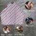 King Midas Barber Cape - Vintage Striped Hair Cutting Cape for Barbers | International Shipping - Buy Online on GoSupps.com