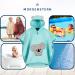 Shop Morning Star Badeponcho: 100% Cotton Oeko-Tex Hooded Baby Bath Towel for Girls & Boys (1-3 Years) - Turquoise Koala - Buy Online on GoSupps.com