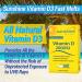 Sunshine Vitamin D 2000 IU Quick Melts - Fast Release for Healthy & Strong Bones - 60 Servings - Buy Online on GoSupps.com