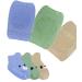 Simply Kids Anti-Slip Baby Knee Pads and Socks Set for Crawling and Walking (6 Pairs 6-18 Months) I Toddler Socks with Grips and Crawling Knee Pads for Infant Boys Girls