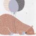 Ceba Baby Portable Changing Mat 60x40 cm - Washable On-the-Go Bear Design - Buy Online on GoSupps.com