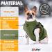 LOVPET Dog Jacket & Coat - Waterproof Padded Vest with Reflectors D-Ring & Chest Strap - 3XL Khaki Includes 45 Faeces Dishes & Donor for Dogs - Buy Online on GoSupps.com