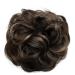 CAISHA by PRETTYSHOP Messy Scrunchie Bun Voluminous Wavy Hairpiece Heat-resistant Synthetic Fibres Brown Mix G34A brown mix #32AH12 G34A