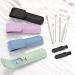 14 Pcs Ear Pick Removal Kit with Cleaning Brush and Storage Box - Black+Purple - Buy Online on GoSupps.com