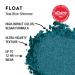 Urban Decay 24/7 Eyeshadow Compact - Float: Award-Winning Long-Lasting Eye Makeup with 12 Hour Wear - Vegan Formula - Teal Blue Shimmer - Buy Online on GoSupps.com