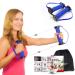 Gwee Best Resistance Bands Exercise Kit Gym Total Body Workout Kit | Ultimate Crosstrainer to Build Muscle & Lose Weight | Includes Workout DVD Travel Bag Healthy Eating e-Book & More Blue