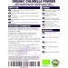 Indigo Herbs Organic Chlorella Powder 200g - Broken Cell Wall - Natural Vitamin B12 Chlorophyll & Protein Supplement - Buy Online on GoSupps.com