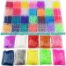 MUDO NEST 20000+ Loom Bands Kit | DIY Rubber Bands Kit with 38 Colors, 500 Clips, 40 Charms | Loom Bracelet Making for Kids - Buy Online on GoSupps.com